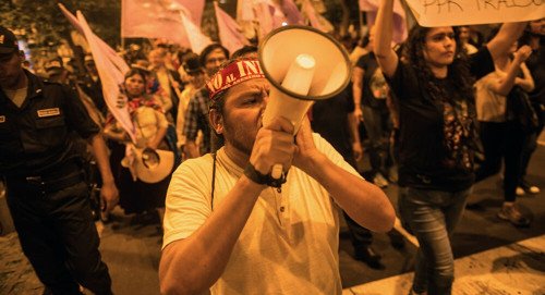 Verificación de Derechos Humanos frente a la protesta