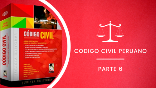 CÓDIGO CIVIL PERUANO ACTUALIZADO - 2022 (PARTE VI)
