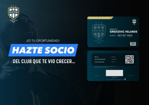 ¿Por qué y cómo ser socio de Racing?