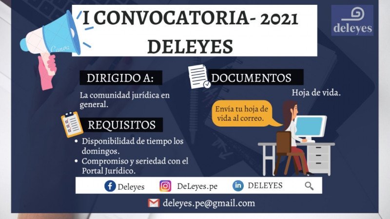 CHARLA DE PRESENTACIÓN: Conociendo a DeLeyes.pe