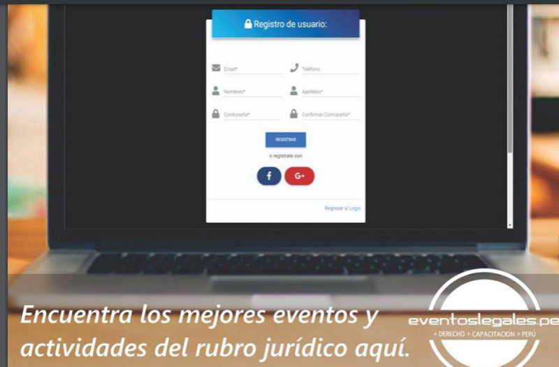 Empresa: Conectar la educación en Derecho Eventoslegales.pe
