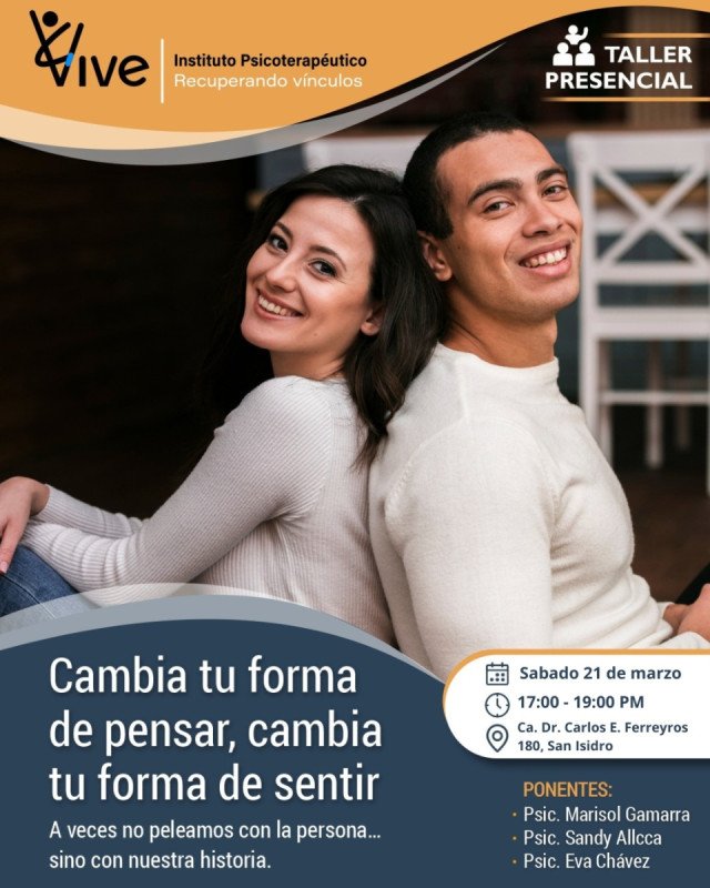 Taller: Reflexión y conciencia emocional en nuestras relaciones