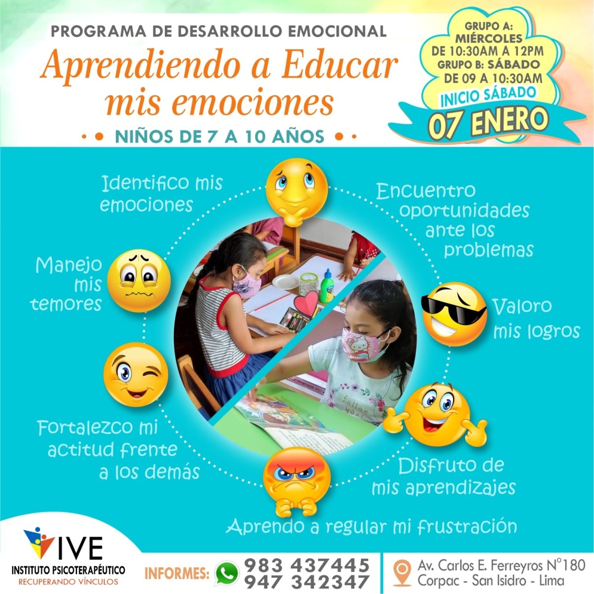 Programa de Desarrollo Emocional: Aprendiendo a educar mis emociones