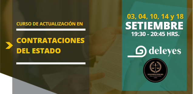 CURSO DE ACTUALIZACIÓN EN CONTRATACIONES DEL ESTADO