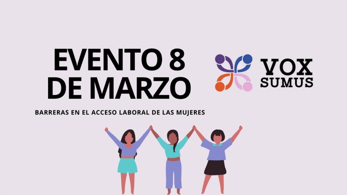 EVENTO 8M: Seminario web "Barreras en el acceso laboral de las mujeres"