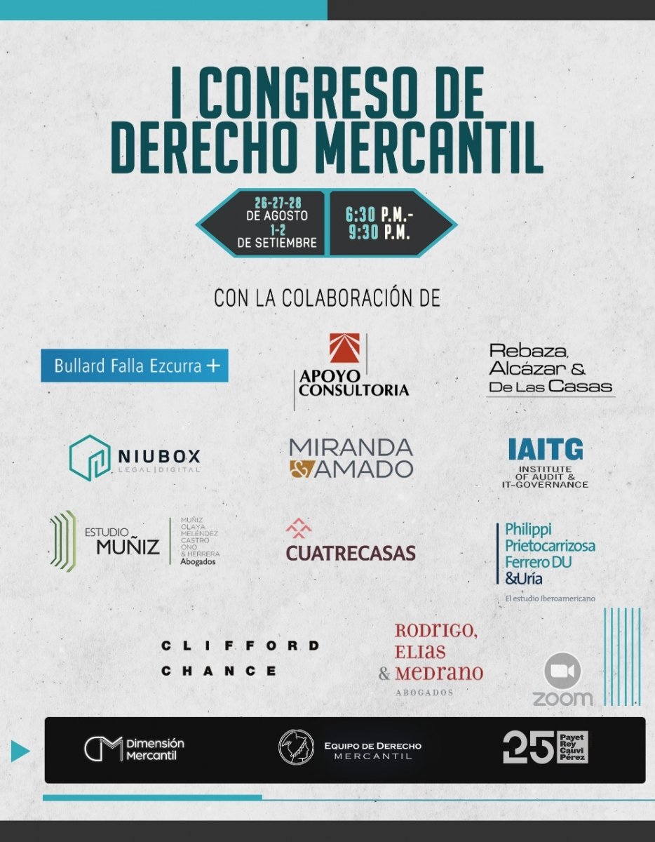 I Congreso de Derecho Mercantil-SESIONES FINALES