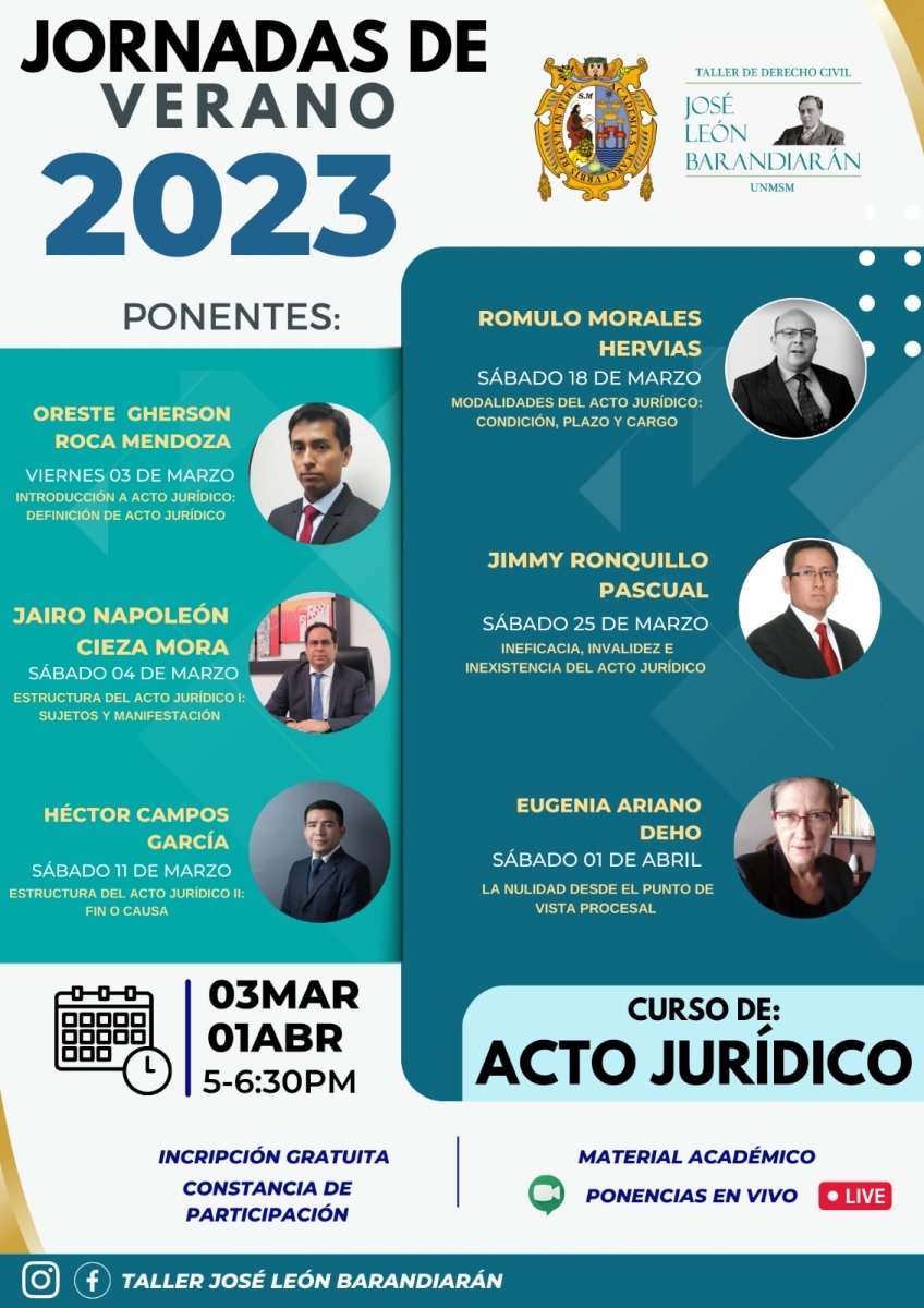 CURSO DE ACTO JURÍDICO