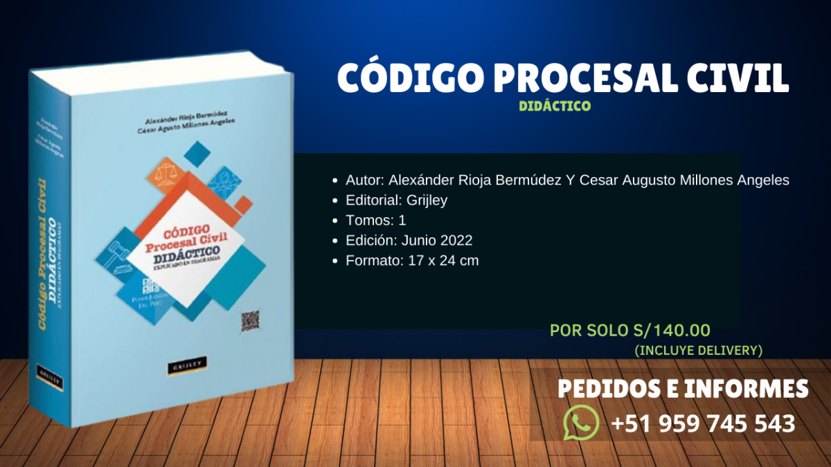 CÓDiGO PROCESAL CIVIL DIDÁCTICO