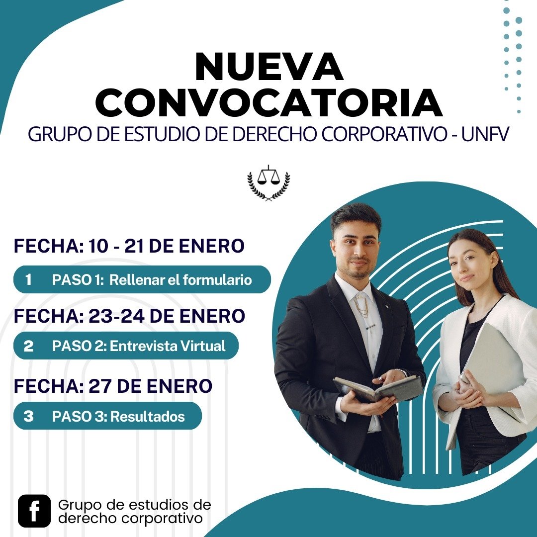 Convocatoria de estudios del Grupo de Derecho Corporativo 2023 - GDC